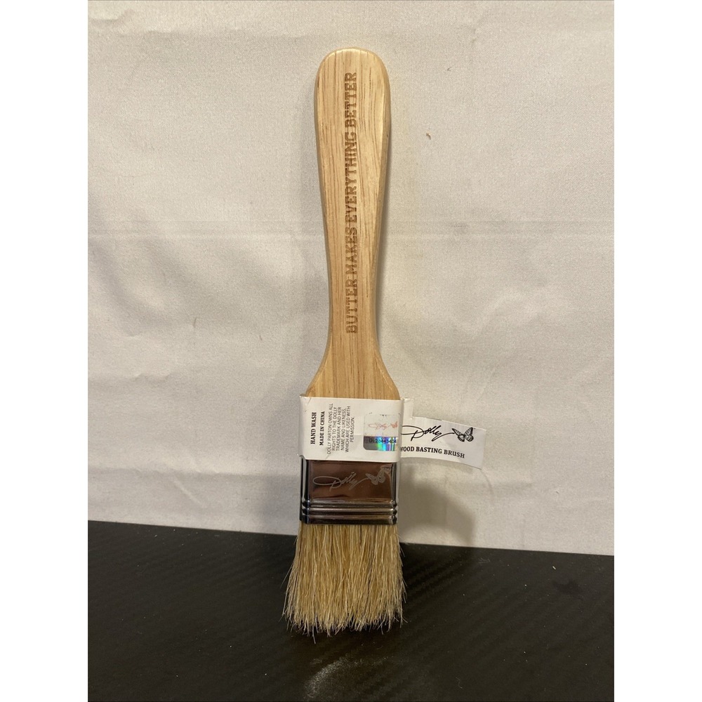 Dolly Parton Wood‎ Basting Brush " Butter Makes Everything Better"